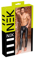 Joggery męskie, fetish joggers, wetlook pants, spodnie wąskie, dopasowane skinny, z zamkami w nogawkach