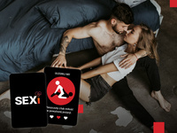 Erotyczna gra dla par, 220 kart pieszczot, dominacji i uległości