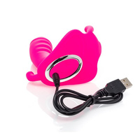 Szalony motylek z czułkami, sterowany na odległość pilotem, silikon, ładowanie USB, 10 trybów