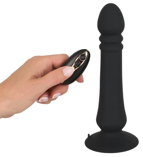 Dildo analne porywisto-zawrotne na pilota