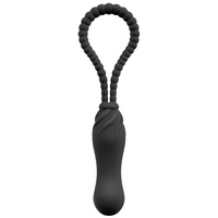 Doskonałe dopasowanie – strapon bez pasków z dającą się kształtować pętlą, dildo 11 cm, Ø max 3,2 cm