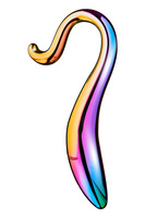 Wytworne szklane dildo analne 