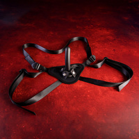 Strap-on dla początkujących i 12,5cm dildo SEI MIO, soft BDSM, bondage