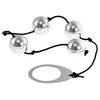 Gorące lub zimne metalowe Kulki Anal Beads