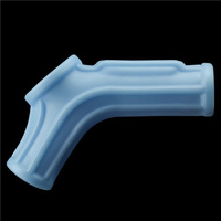 Nakładka, pierścień erekcyjny na penisa z rękawem moszny Ridge Knights Ring with Scrot Sleeve niebieski