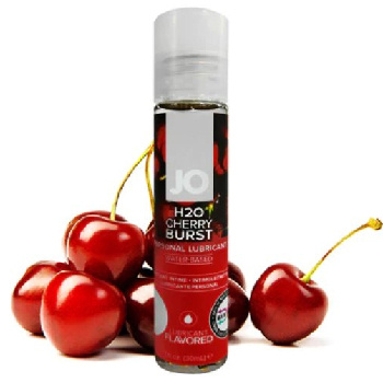 Profesjonalny lubrykant na bazie wody o smaku wiśniowym System JO H2O - Cherry burst 30 ml