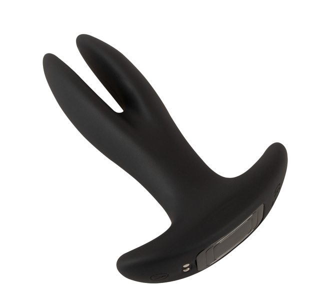 Wibrujący otwieracz pupy, dwukońcówkowy korek analny, rozwierany masażer prostaty, na pilota, wodoodporny IPX7