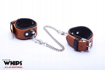 Kajdanki damskie skórzane