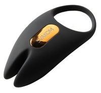 Wibrujący pierścień wzmacniający erekcję i pieszczący łechtaczkę ze światłem LED sterowany smartfonem WINNI 2