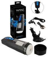 Masturbator dwusilnikowy z super silnymi funkcjami ssania i wibracjami WYNE 7