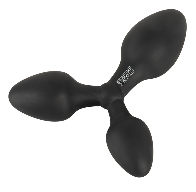 3w1 zestaw – 3 połączone korki analne Ø2,9 cm, Ø 3,4 cm i Ø 3,9 cm, bardzo elastyczne, silikon