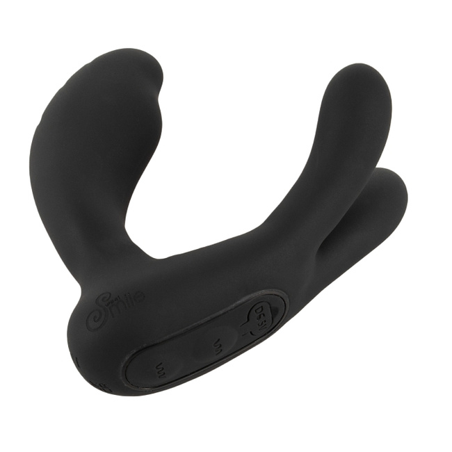 Wibrujący stymulator o podwójnej funkcji DLA NIEJ wibrator punktu G i DLA NIEGO masażer prostaty 