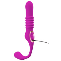 Purpurowe szaleństwo - trójfunkcyjny dostarczyciel rozkoszy z wibracjami