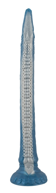 Uramoros – wąż wiecznej ekstazy. Fantasy dildo jak długi, gibki wąż. Silna przyssawka. Dł. 46 cm, wkładane 42 cm, Ø 5,2 cm