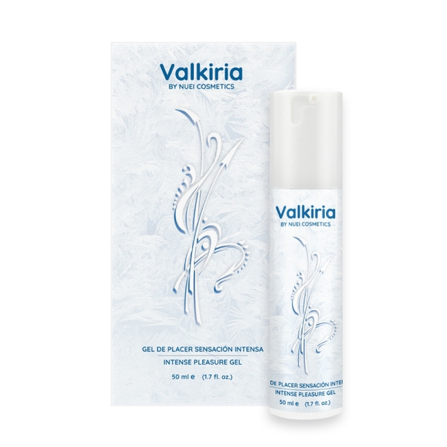 Żel orgazmowy VALKIRIE supermoc, wzmacniacz rozkoszy i orgazmu kobiety, na łechtaczkę, super skuteczność, bez cukru, bez glutenu, 100% wegański, 50 ml