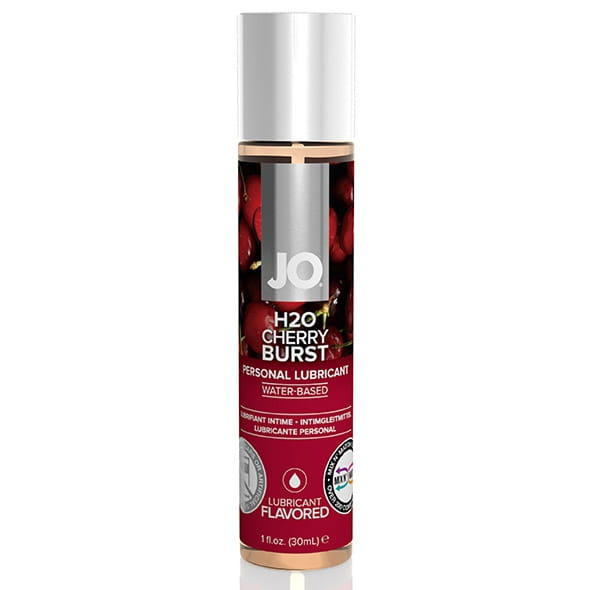Profesjonalny lubrykant na bazie wody o smaku wiśniowym System JO H2O - Cherry burst 30 ml 