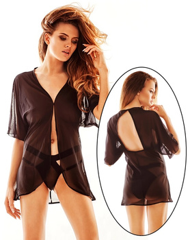 Peniuar koszulka nocna seksowny szlafrok Velo