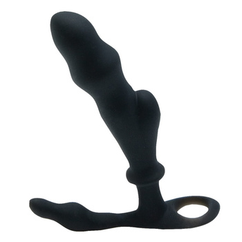 Silikonowy punktowy masażer prostaty