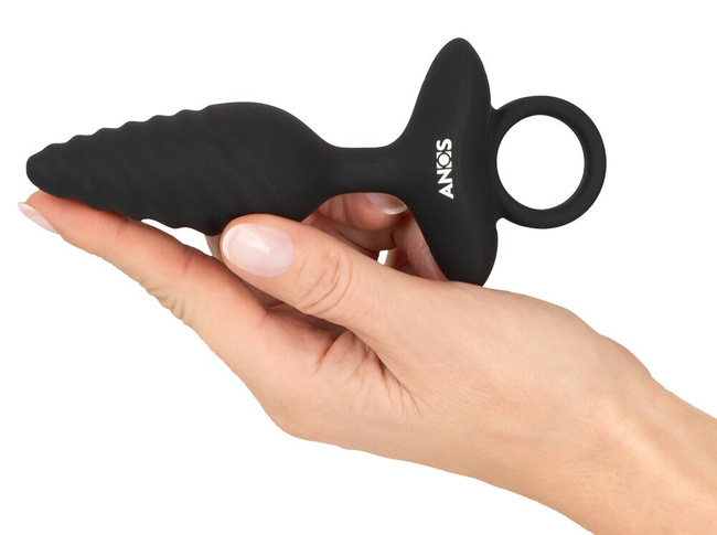 Elastyczny wibrujący korek analny