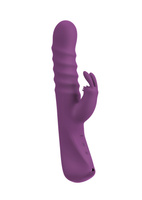 Purpurowy Superbohater– super wibrator posuwisty, z wibracjami główki i królikiem do łechtaczki