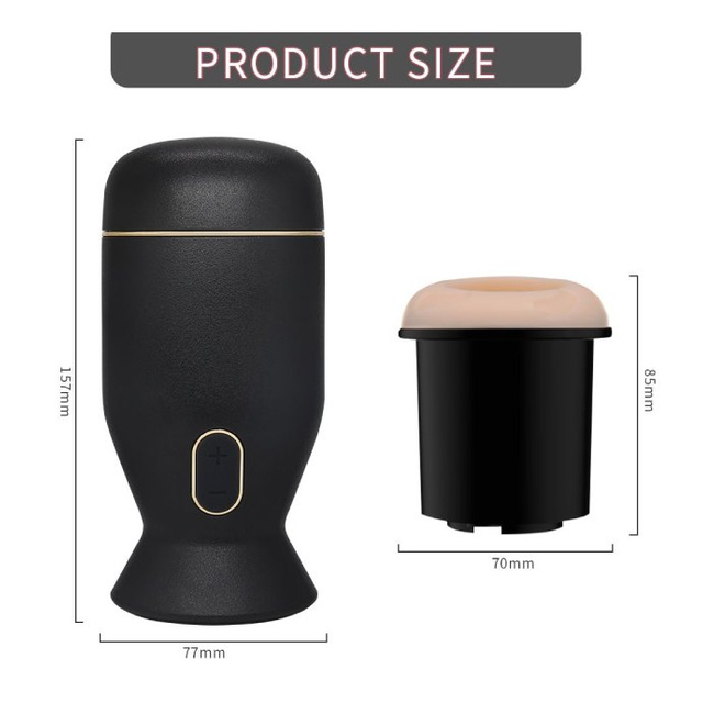 Masturbator rotujący ze zmiennym kierunkiem rotacji ZENN