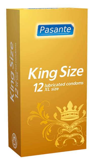 Prezerwatywy  Pasante King Size 12 szt.-większe 20cm/60mm