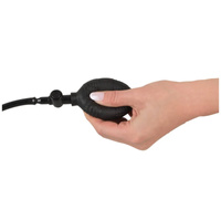 Pompowany plug analny z wibracjami