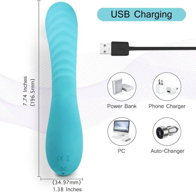 Wodoodporny wibrator do punktu G