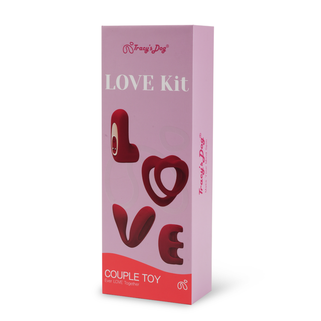 LOVE KIT 4 w 1 dla par! Super zestaw interaktywny. Przyjemność pomnożona razy cztery!