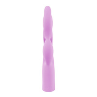Radość Migotki – bajeczny elastyczny grubiutki  wibrator z dwiema pętlami, 2 silniki, 24,8 cm I wkładane 16,5 cm, silikon, IPX7