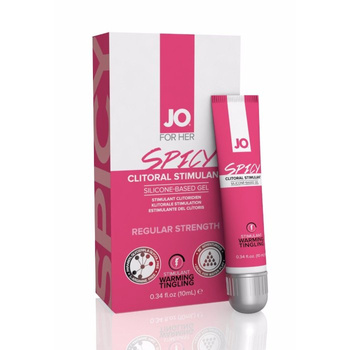 Żel stymulujący łehchtaczkę JO Spicy 10 ml