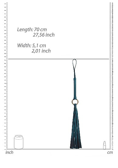 Pejcz w kolorze szmaragdu