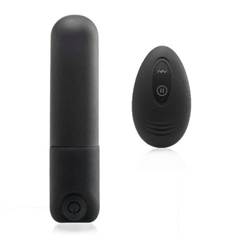 Mały wibrator bullet silikonowy sterowany przez pilota