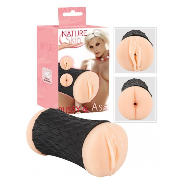 Masturbator z cyberskóry dwustronny 