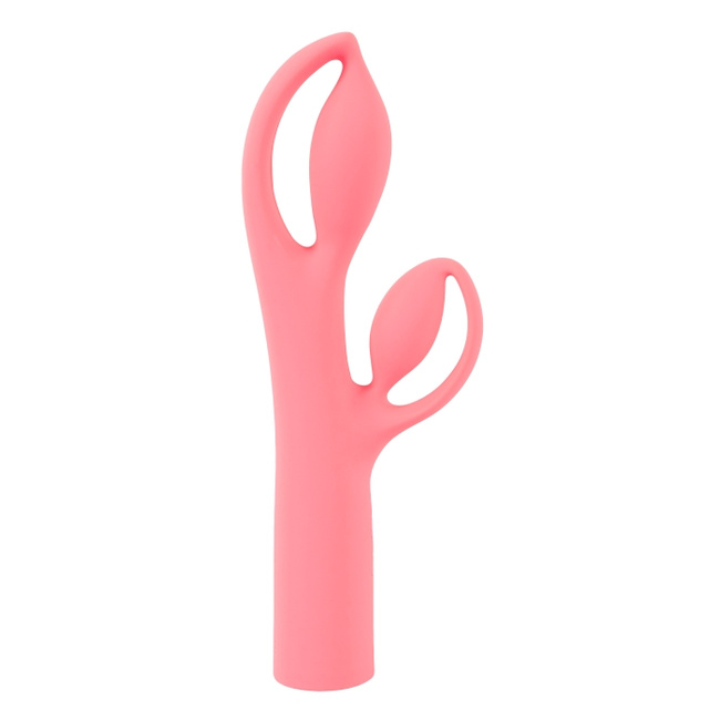 Królik Alicji – bajeczny elastyczny wibrator z królikiem do łechtaczki, 25 cm I wkładane 13,3 cm, silikon, IPX7