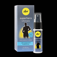 Superhero Ultimate Spray opóźniający wytrysk, z sześcioma czynnikami aktywnymi, 20 ml