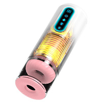 Masturbator premium, 9 trybów wibracji, posuwistości, ssania. Funkcja ogrzewania, długość 28 cm.