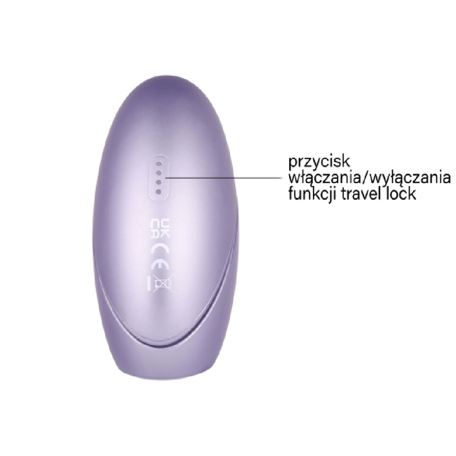Gwiezdny orgazm  – bezdotykowy soniczny stymulator łechtaczki sterowany smartfonem, z wyświetlaczem nieba