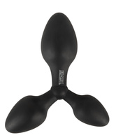 3w1 zestaw – 3 połączone korki analne Ø2,9 cm, Ø 3,4 cm i Ø 3,9 cm, bardzo elastyczne, silikon