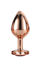 Błyskotliwy korek analny Złoty M