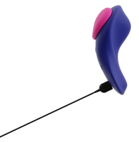 Dyskretny wibrator spacerowy do majtek z pilotem, 9 wibracji, magnetyczne mocowanie w kształcie serca