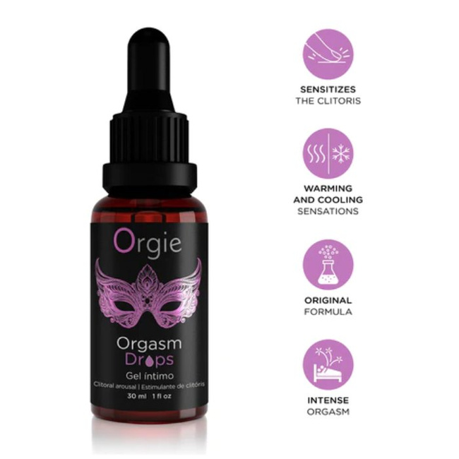 Krople stymulujące łechtaczkę stymulujące pobudzające orgazm 30 ml