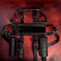 Regulowana huśtawka do drzwi do seksu SEI MIO, zestaw do unieruchamiania na drzwiach, soft BDSM, bondage