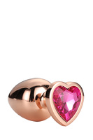 Błyskotliwy korek analny Złoty M