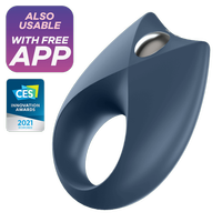 Wibrujący pierścień erekcyjny sterowany smartfonem