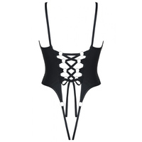 REJA - Czarne body - seksowna bielizna BDSM