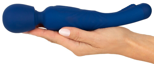 2w1 Dwustronna różdżka radości – różdżka wand i wibrator z języczkiem do punktu G i wnętrza pochwy