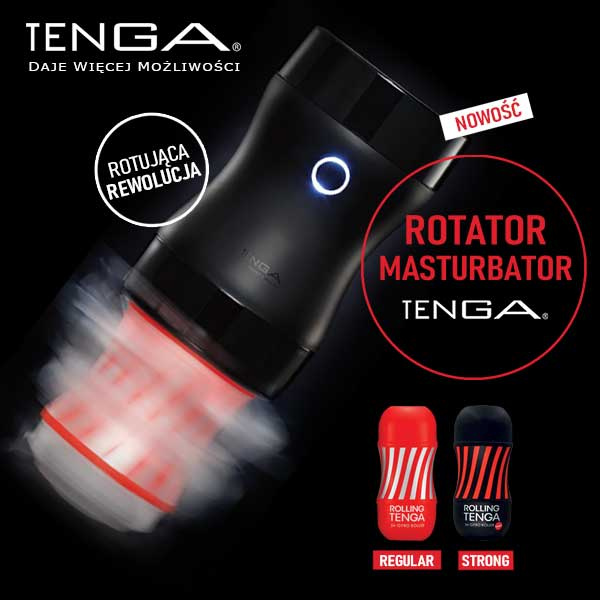 Rotator masturbatorów TENGA - Vacuum Gyro Roller - masturbator TENGA - GRATIS