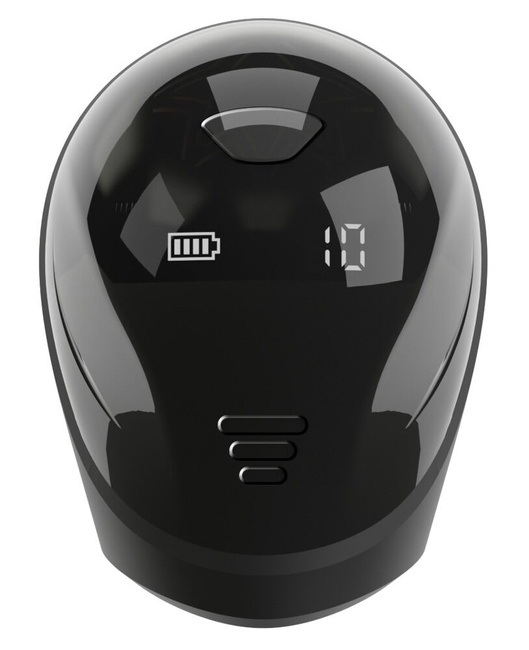 Masturbator z wyświetlaczem LED, do żołędzi, główki penisa, z pieszczącymi gwiazdkami, ładowanie USB, wodoodporny IPX7