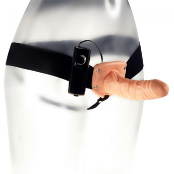 Strap-on z wibracjami Extender Plus - Penis na paskach